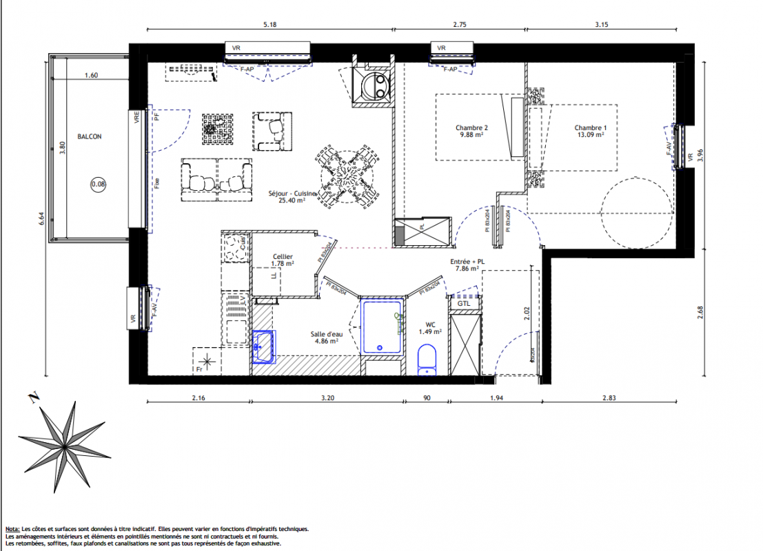 Plan du lot