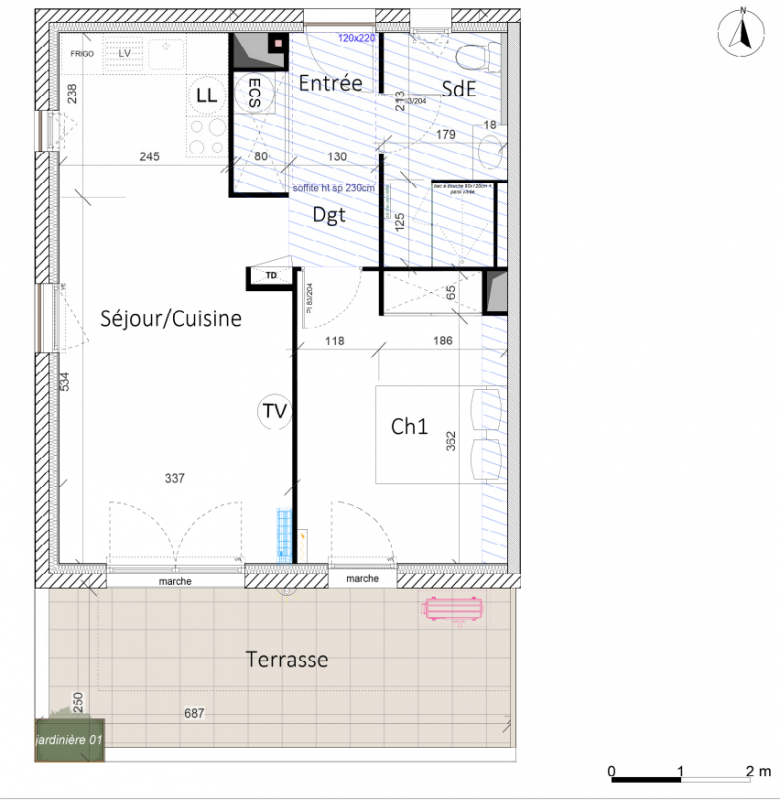 Plan du lot