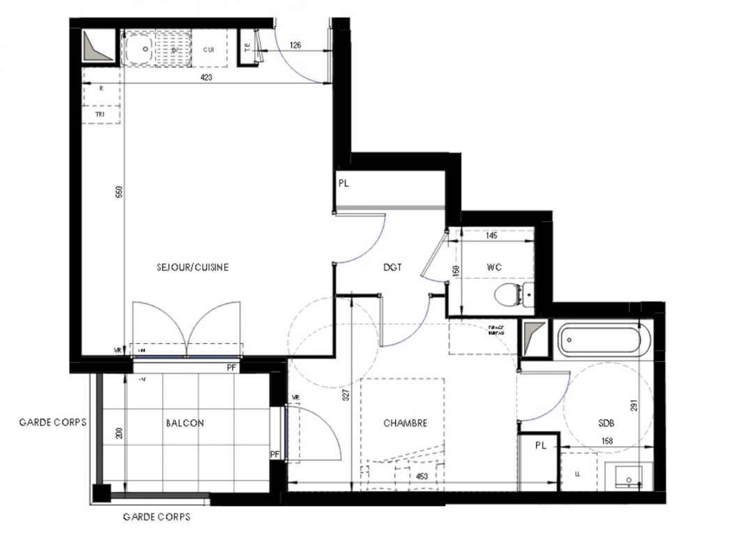 Plan du lot