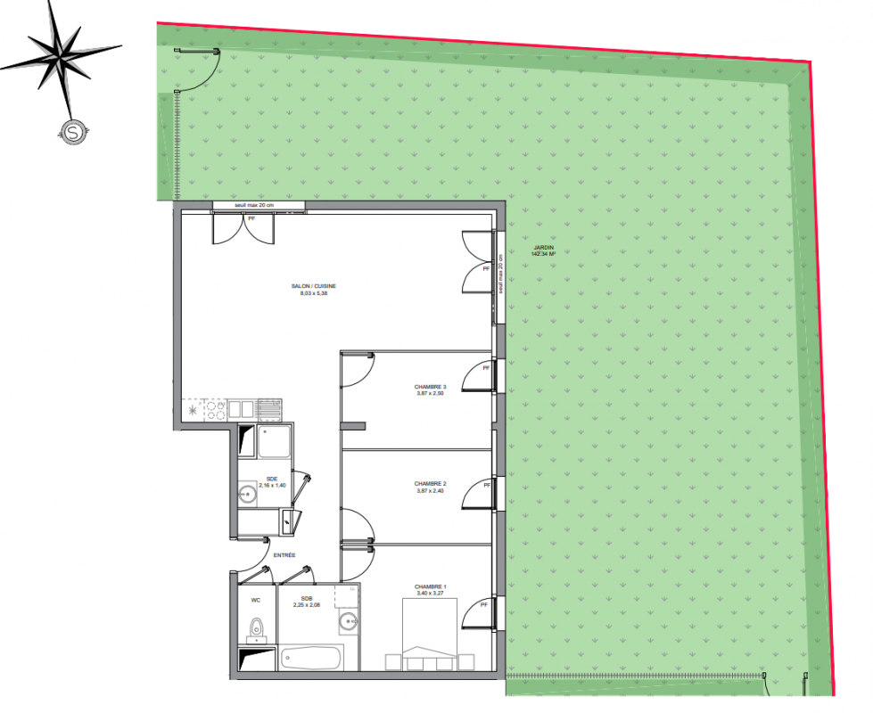 Plan du lot