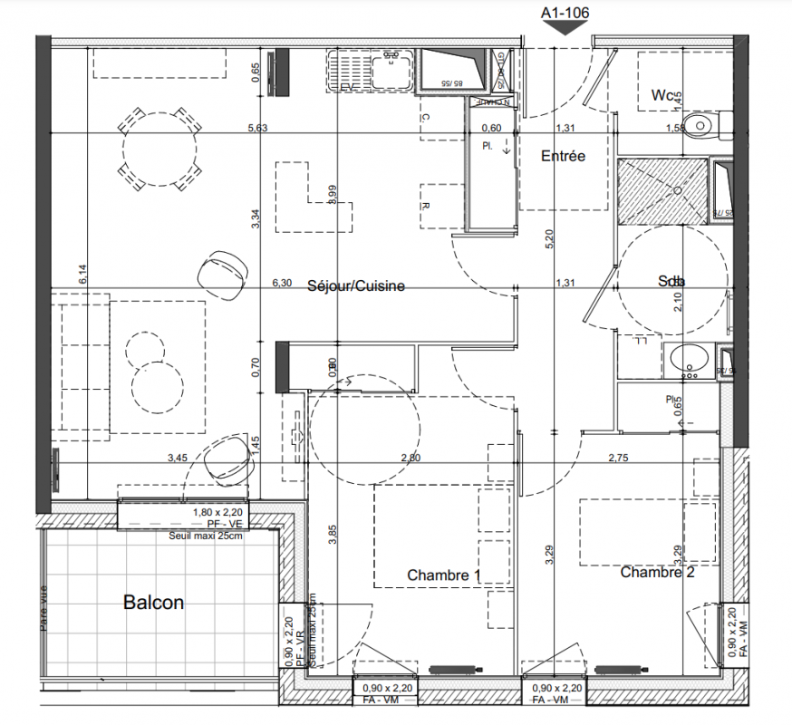 Plan du lot