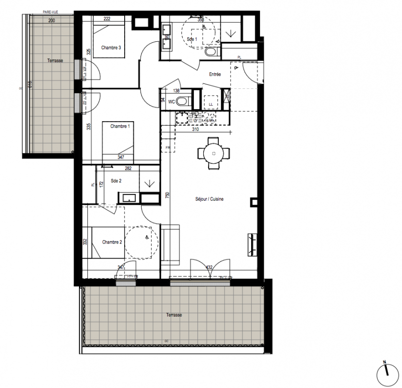 Plan du lot