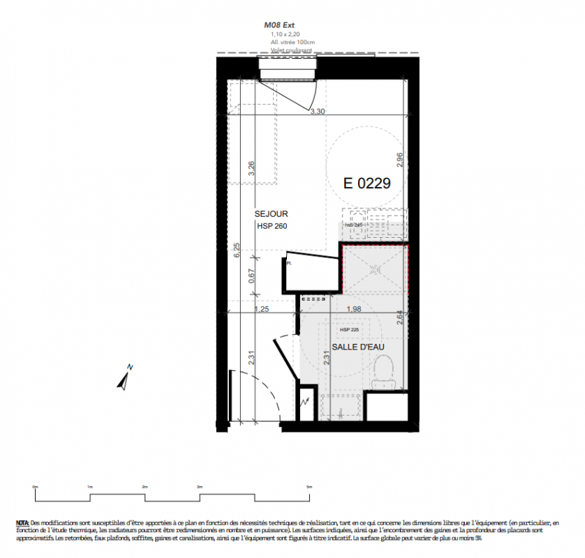 Plan du lot