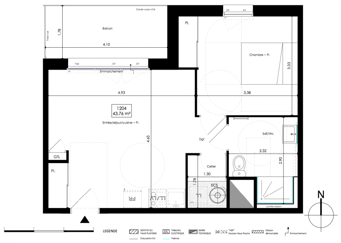 Plan du lot