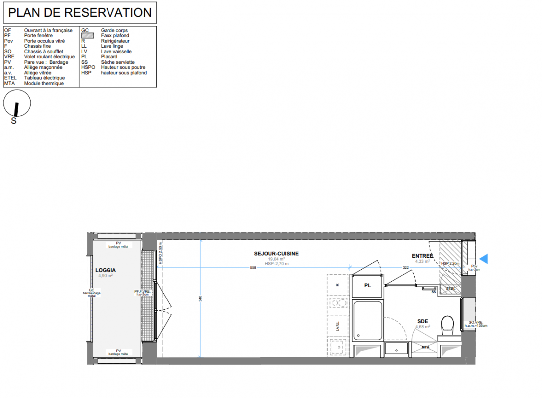 Plan du lot