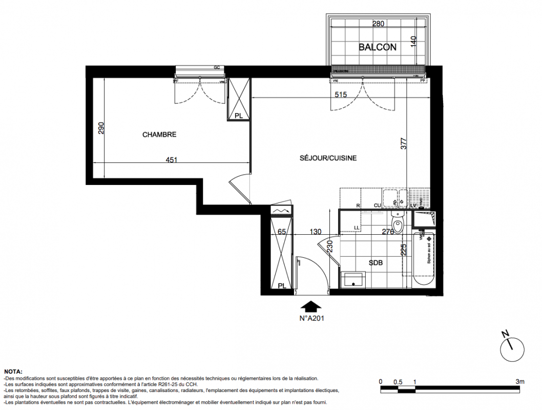 Plan du lot