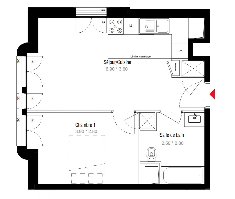 Plan du lot