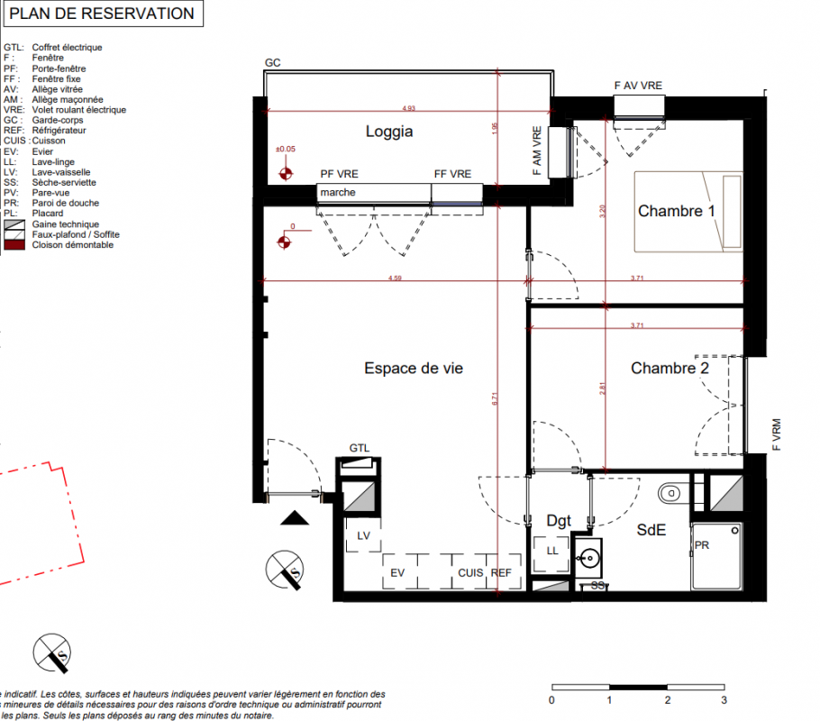 Plan du lot