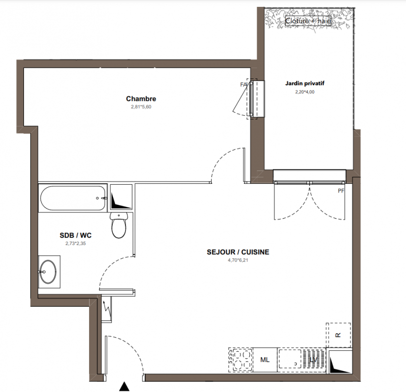 Plan du lot