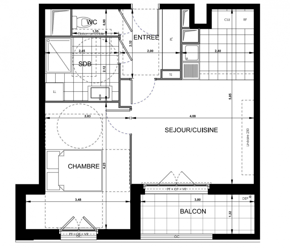 Plan du lot