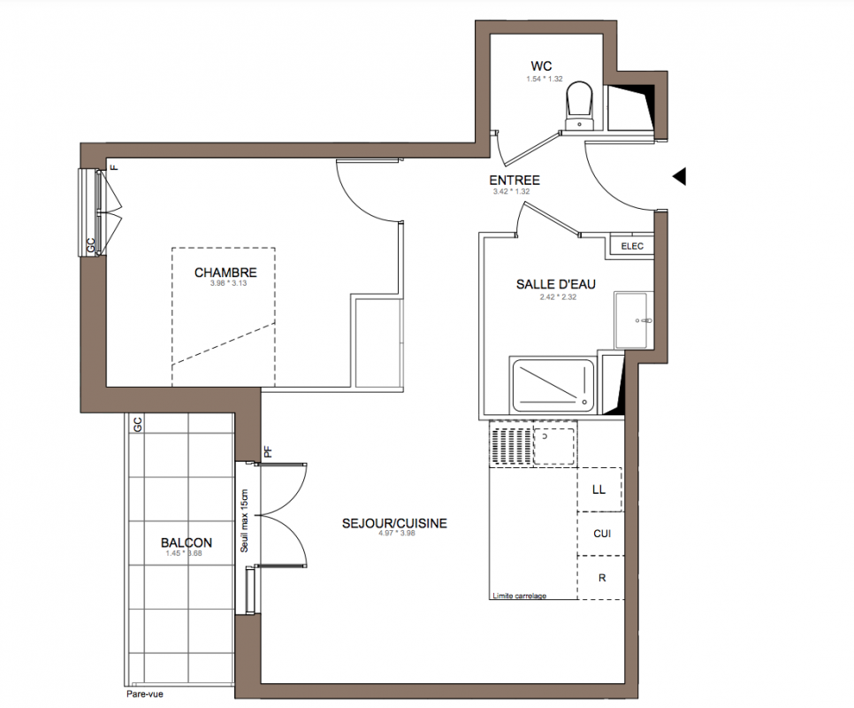 Plan du lot