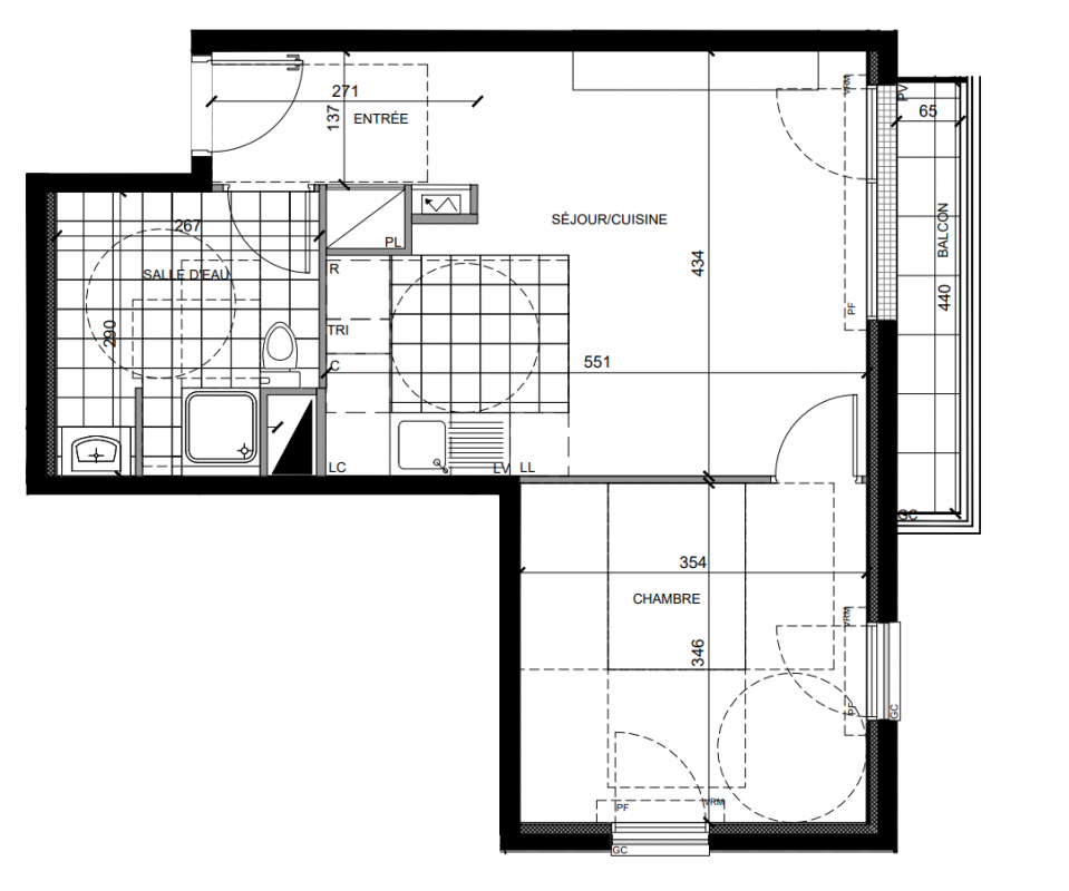 Plan du lot