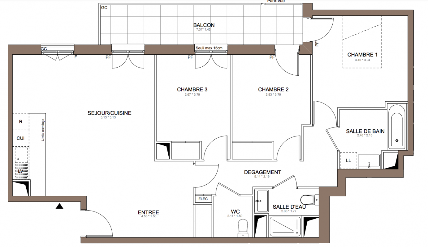 Plan du lot