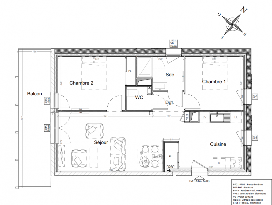 Plan du lot