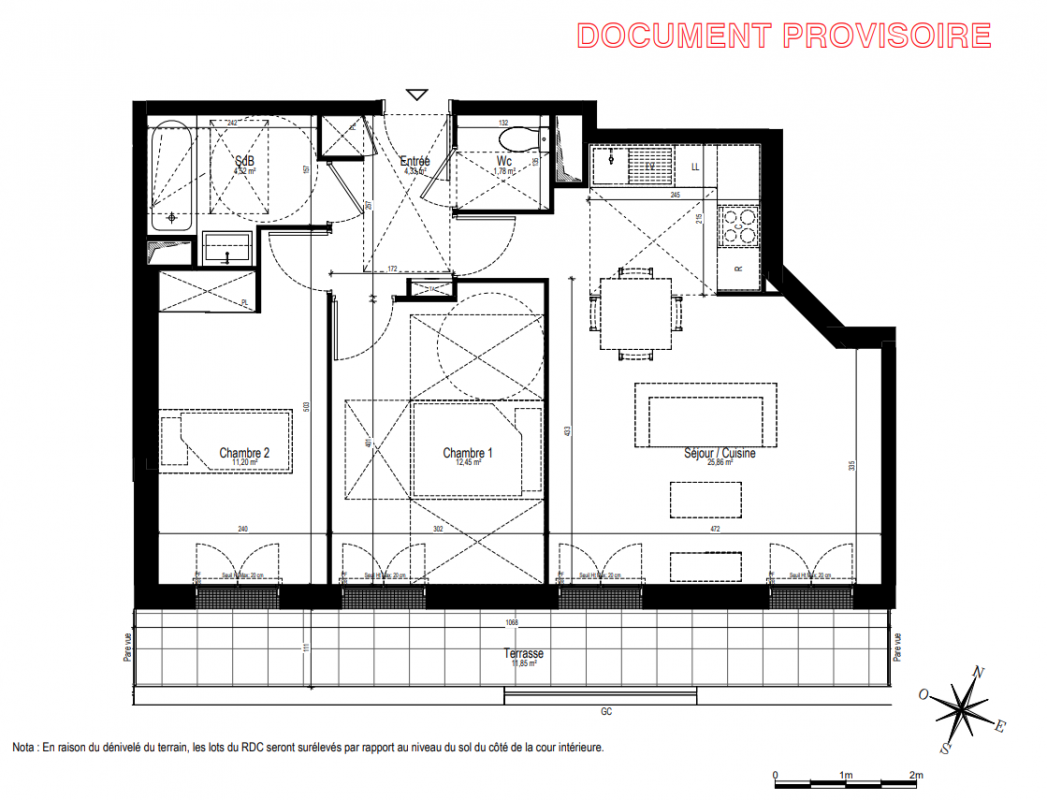 Plan du lot