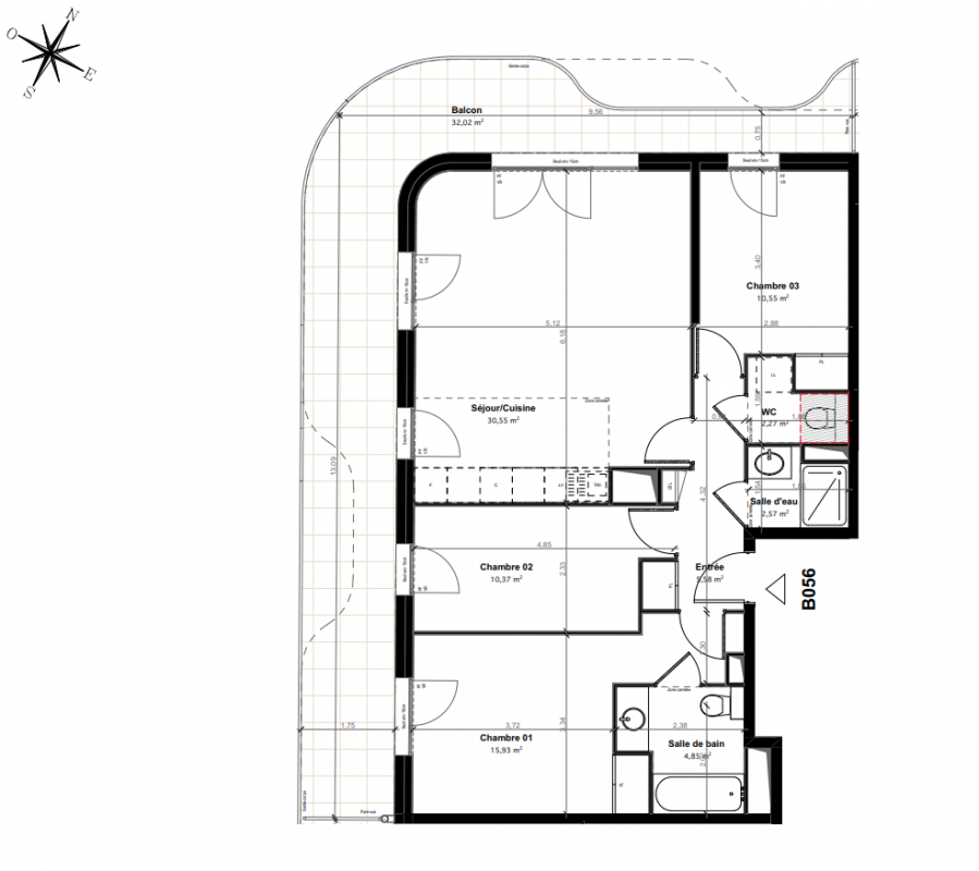 Plan du lot