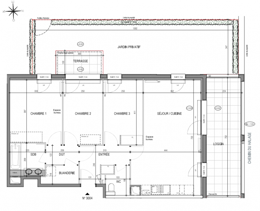 Plan du lot