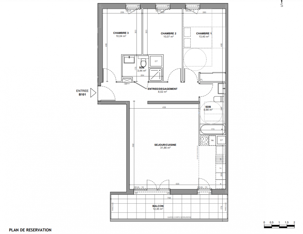 Plan du lot