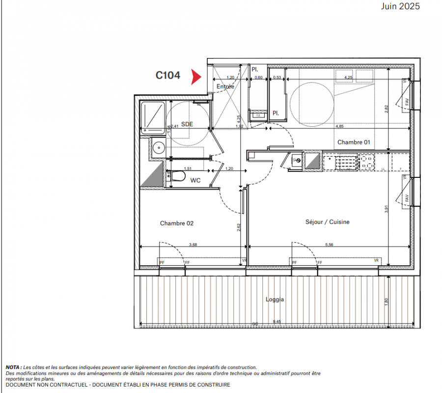 Plan du lot