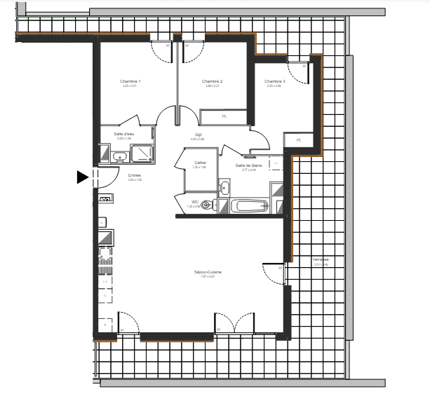 Plan du lot