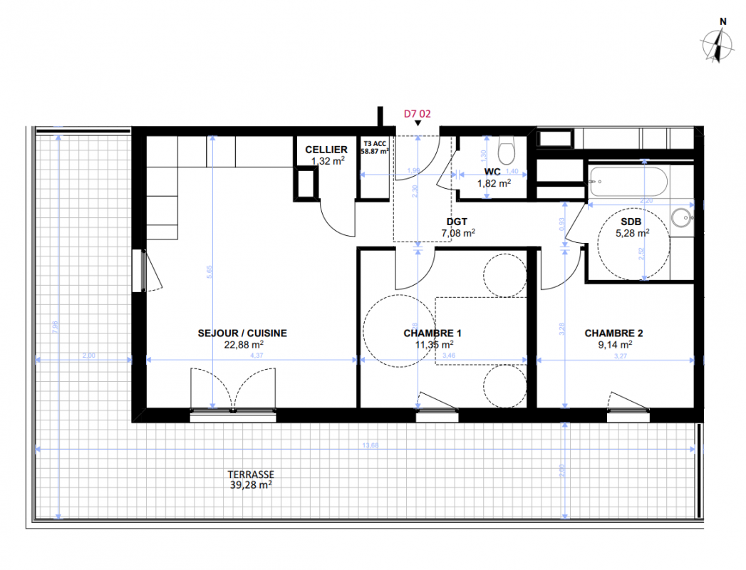 Plan du lot