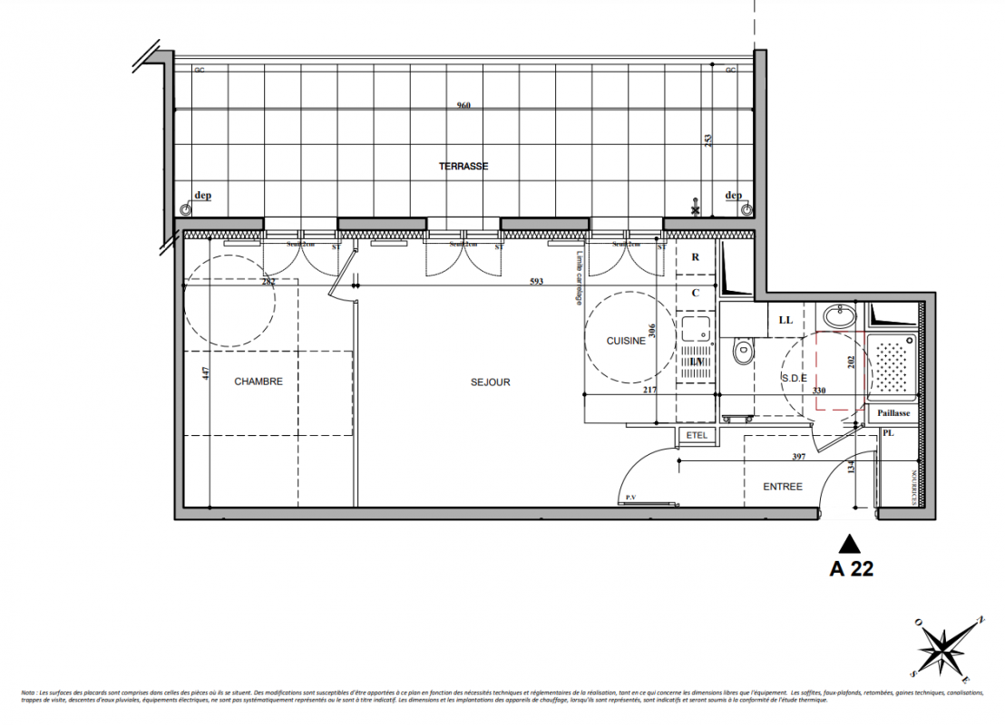 Plan du lot