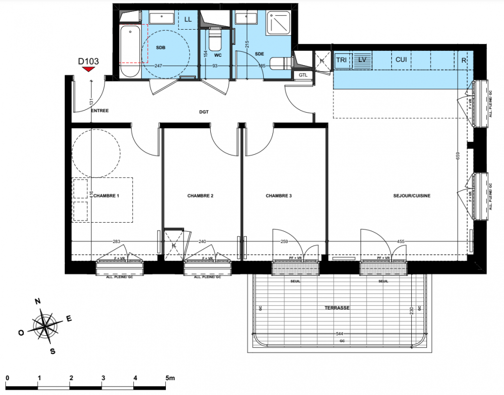 Plan du lot