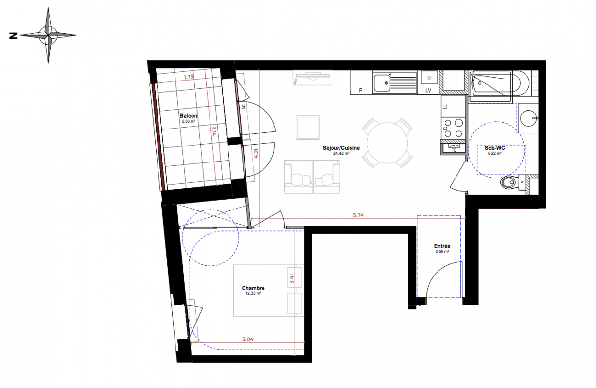 Plan du lot