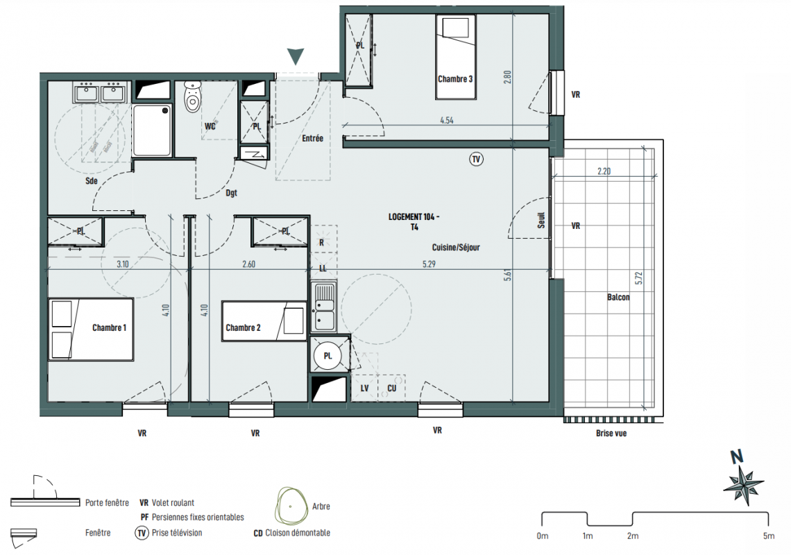 Plan du lot