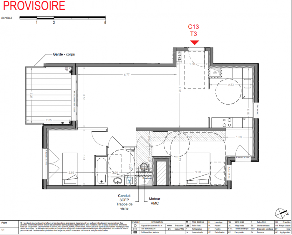 Plan du lot
