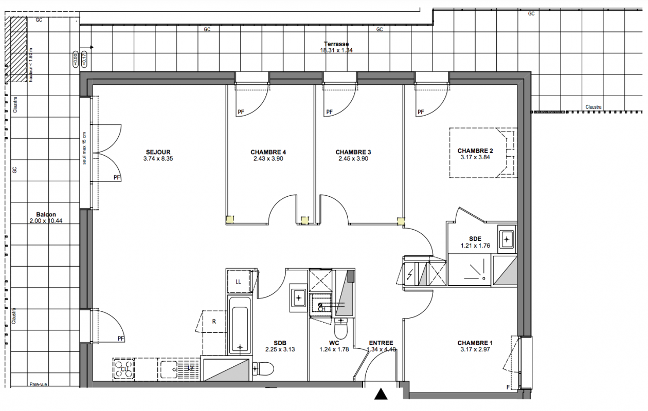 Plan du lot