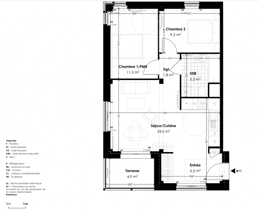 Plan du lot