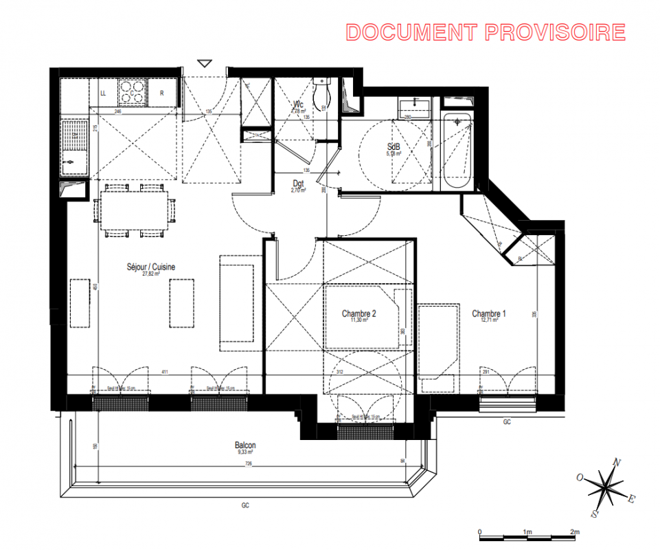 Plan du lot