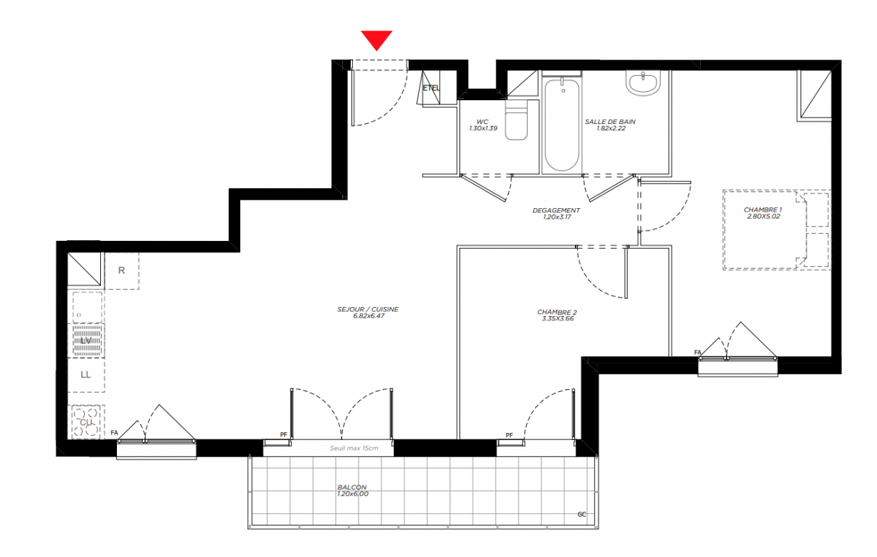 Plan du lot