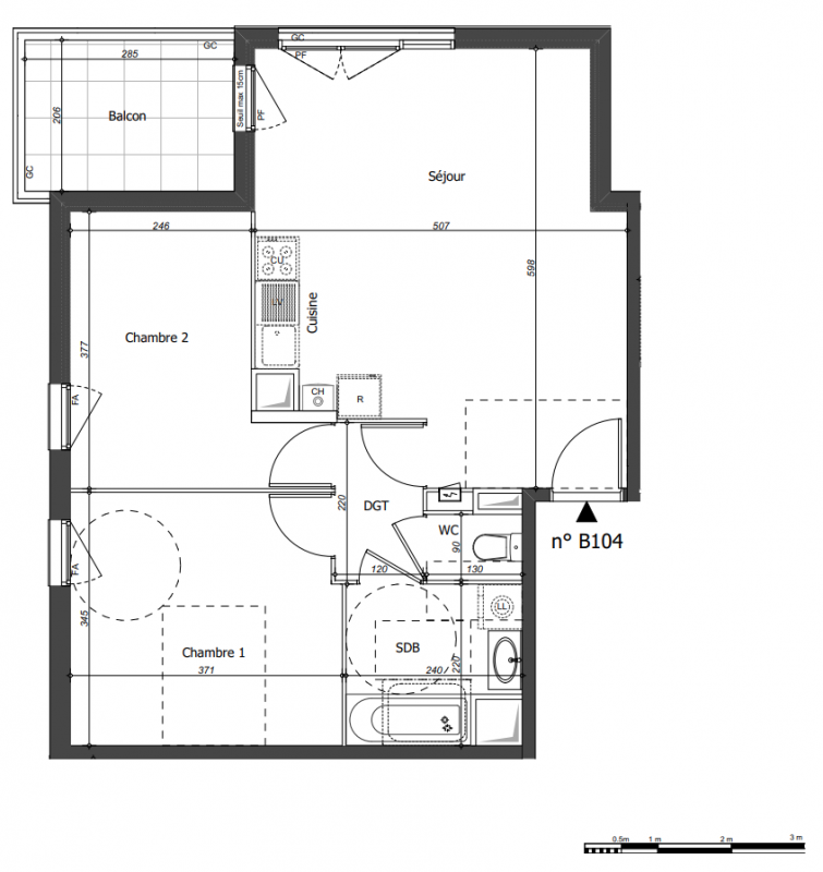 Plan du lot