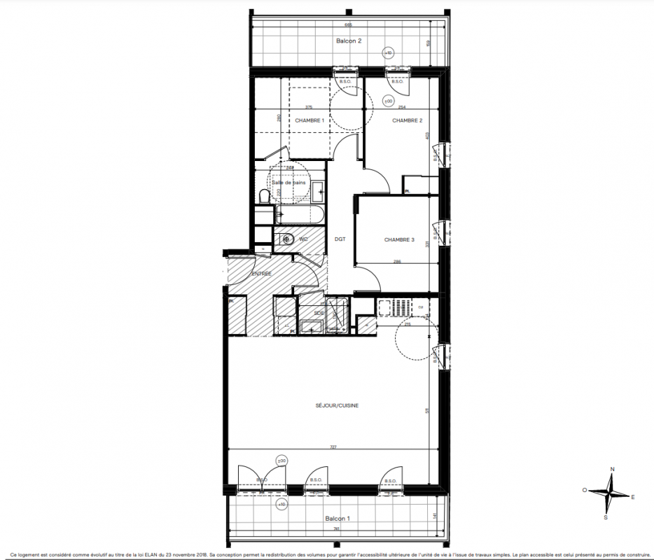 Plan du lot