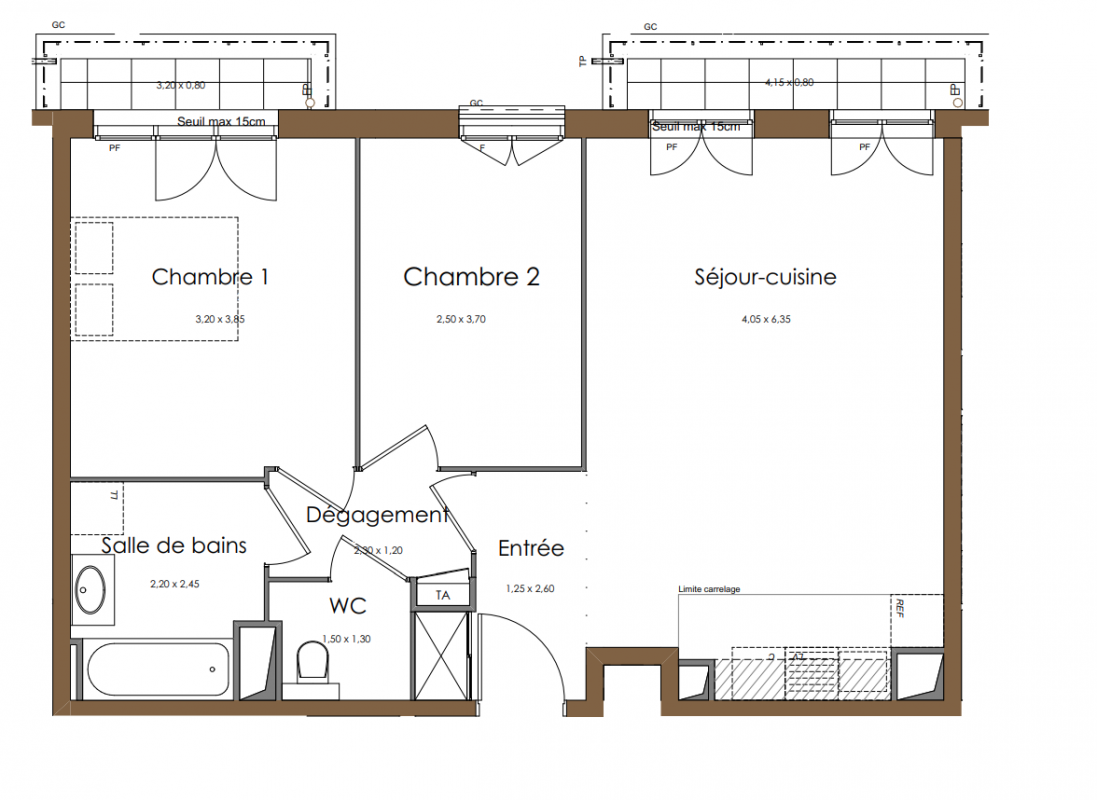 Plan du lot