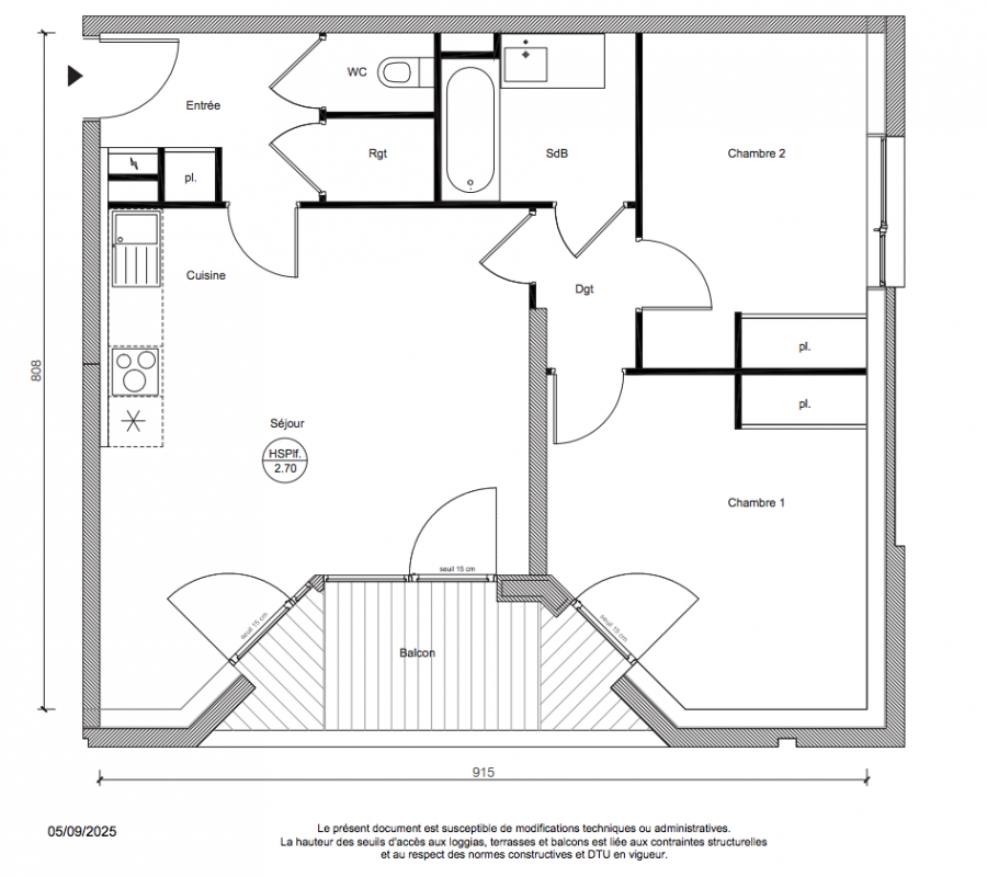 Plan du lot