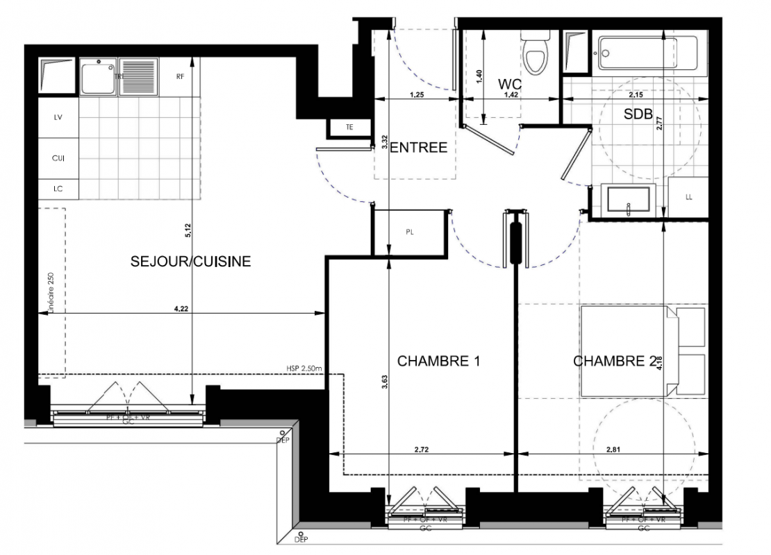 Plan du lot