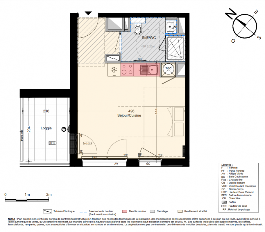 Plan du lot