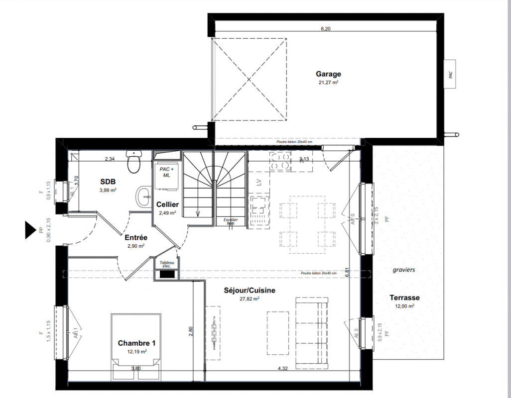 Plan du lot