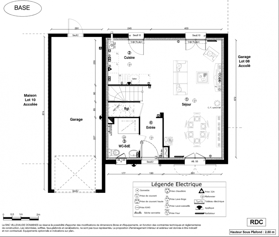 Plan du lot