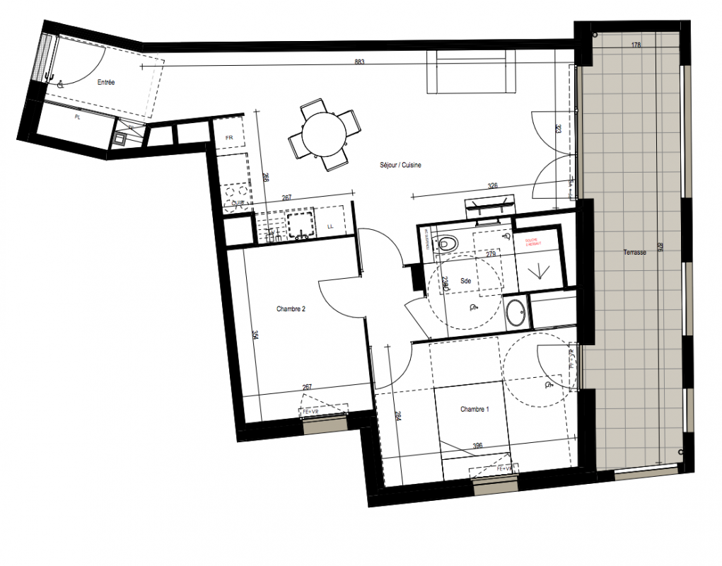Plan du lot