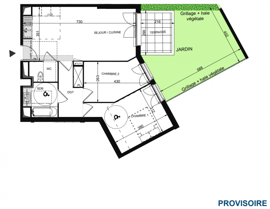 Plan du lot