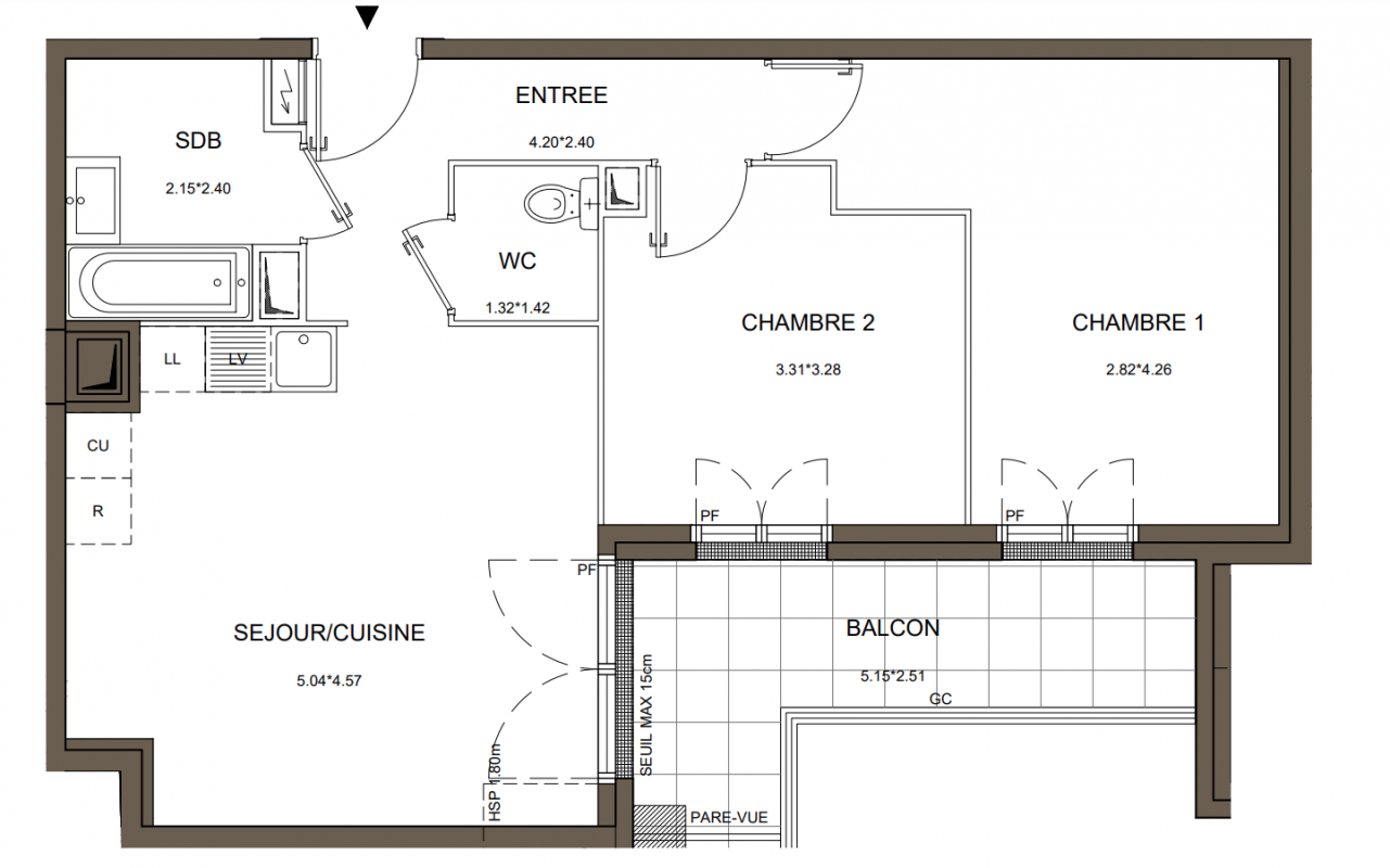 Plan du lot