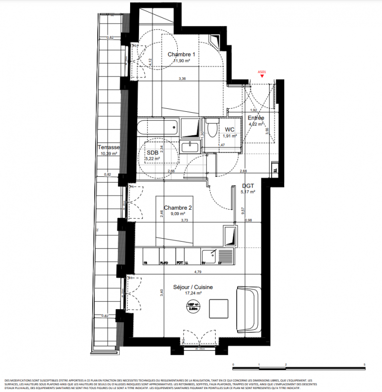 Plan du lot