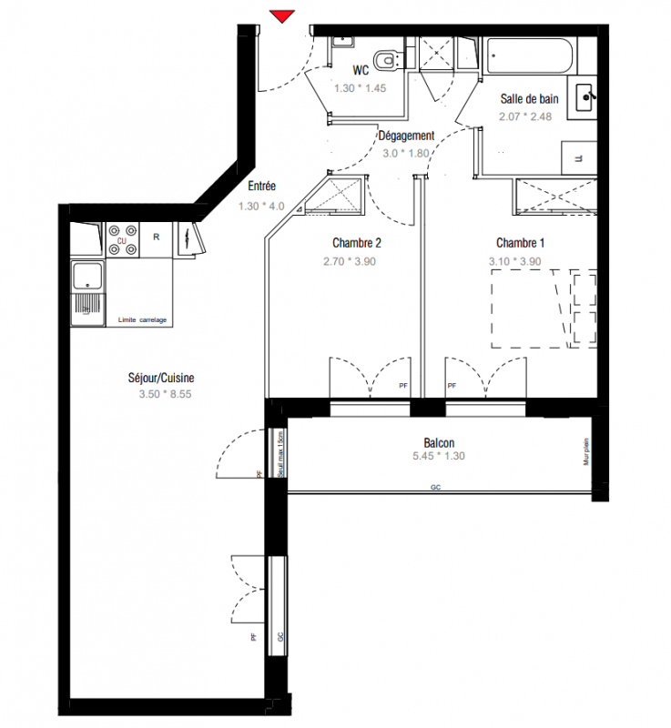 Plan du lot