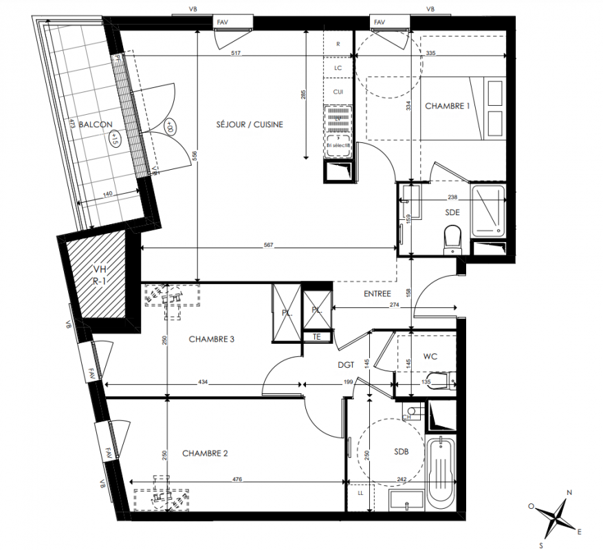 Plan du lot