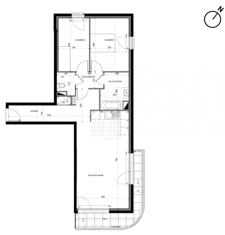 Plan du lot