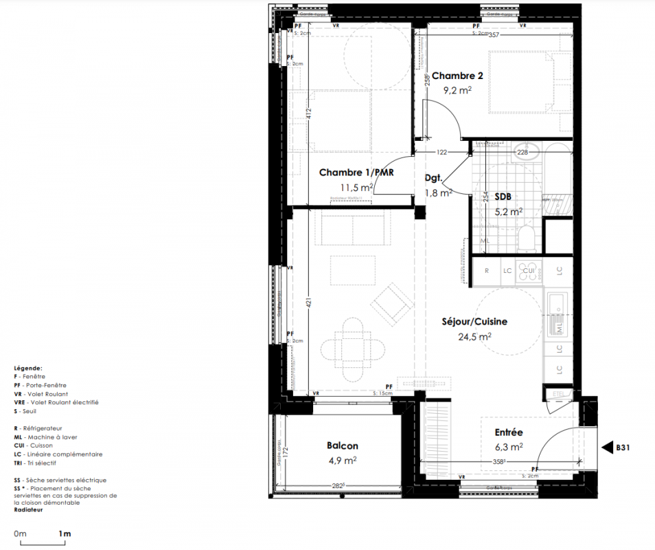 Plan du lot